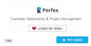 perfex 300x153 - اسکریپت مدیریت ارتباط با مشتری Perfex نسخه 2.3.3