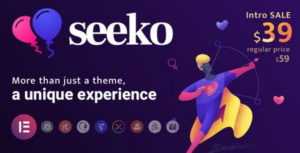 seeko community site builder with buddypress superpowers 300x153 - قالب واکنش گرا و حرفه‌ای Seeko برای بادی پرس