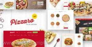 pizzaro fast food restaurant woocommerce theme 300x153 - دانلود قالب فست فود و رستوران Pizzaro برای وردپرس