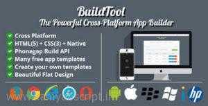 ایجاد اپلیکیشن های موبایل با اسکریپت BuildTool