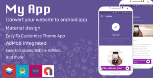 1527822325 website to android app material design 300x153 - تبدیل وب سایت به اپلیکیشن اندروید با طراحی متریال دیزاین