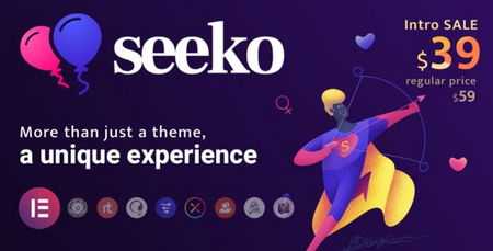 seeko community site builder with buddypress superpowers - قالب واکنش گرا و حرفه‌ای Seeko برای بادی پرس